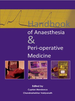cover image of Handbook of Anaesthesia & Peri-operative Medicine